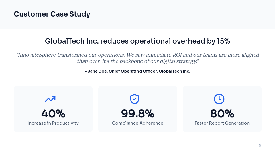 SaaS Growth Pitch for Enterprise Clients
